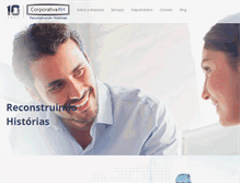 Tablet Screenshot of corporativarh.com.br
